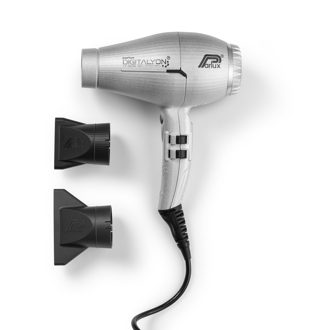 Parlux Digitalyon Light Air Ionizer Hair Dryer - Sliver